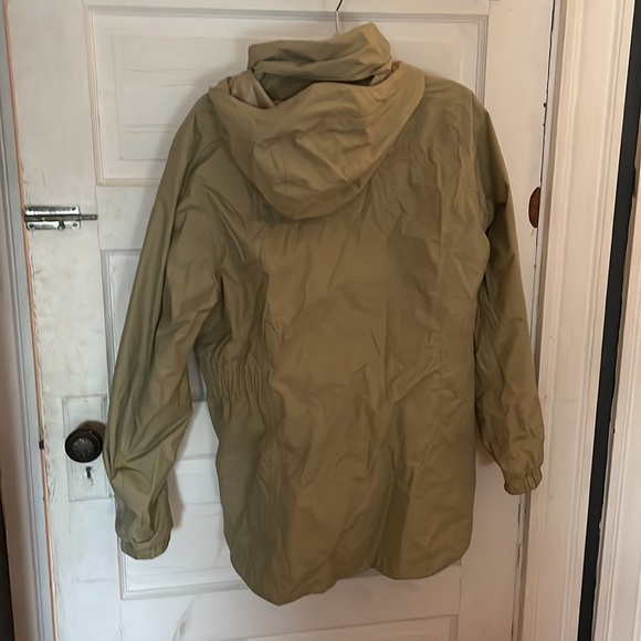 The Northface Rain Jacket Beige XL Khaki Women - Picture 4 of 7